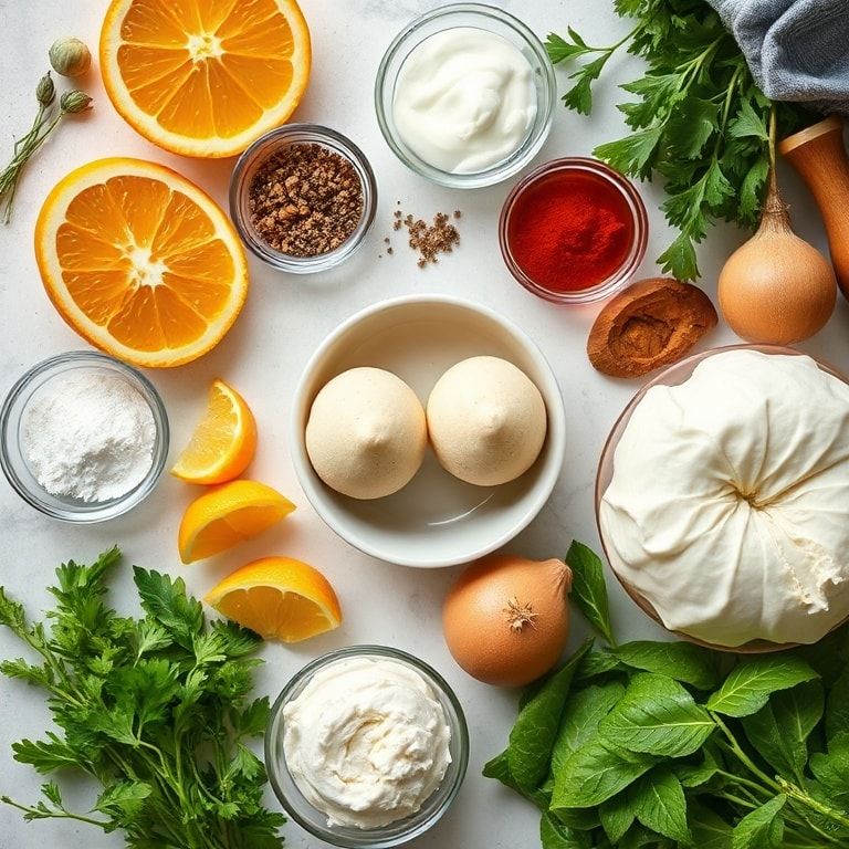 Ingredients for Easy No-Bake Orange Creamsicle Truffles Recipe – Quick, Creamy Dessert for Any Occasion