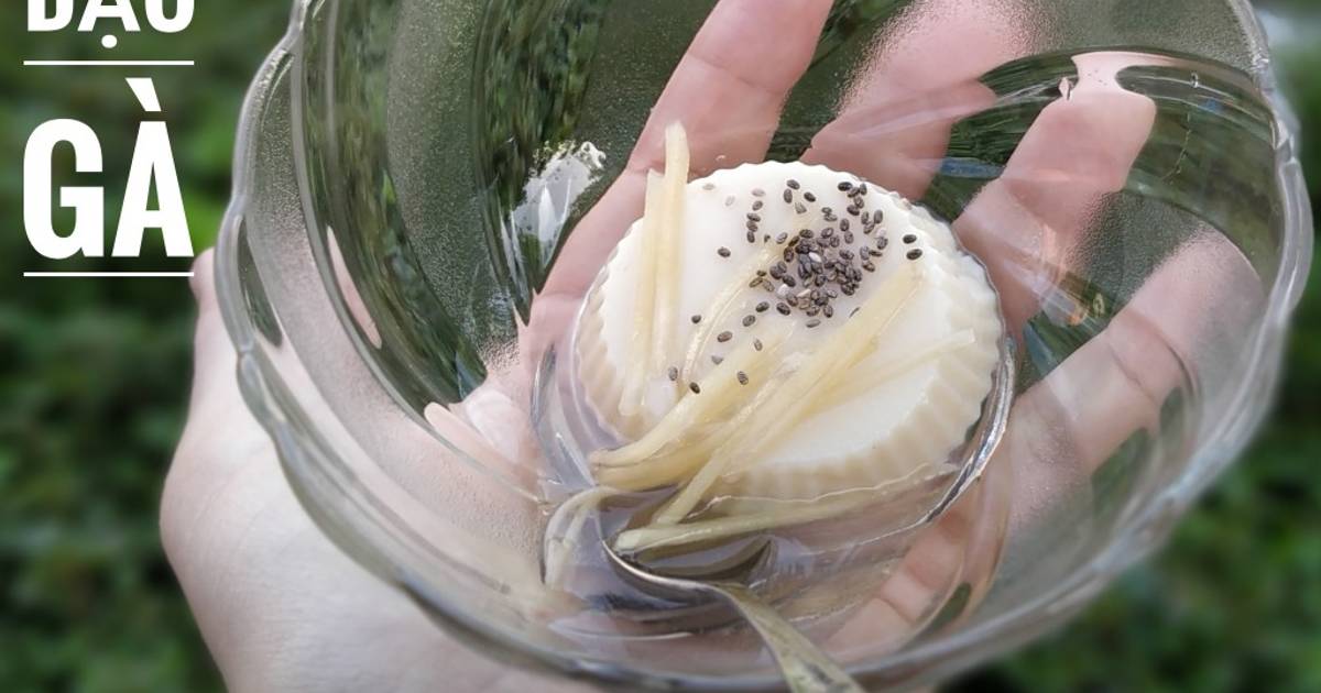 Ăn dặm cho bé: Tàu phớ đậu gà