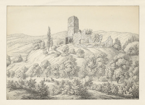 La Tour de St Martin  près le Paquier 1840 1844