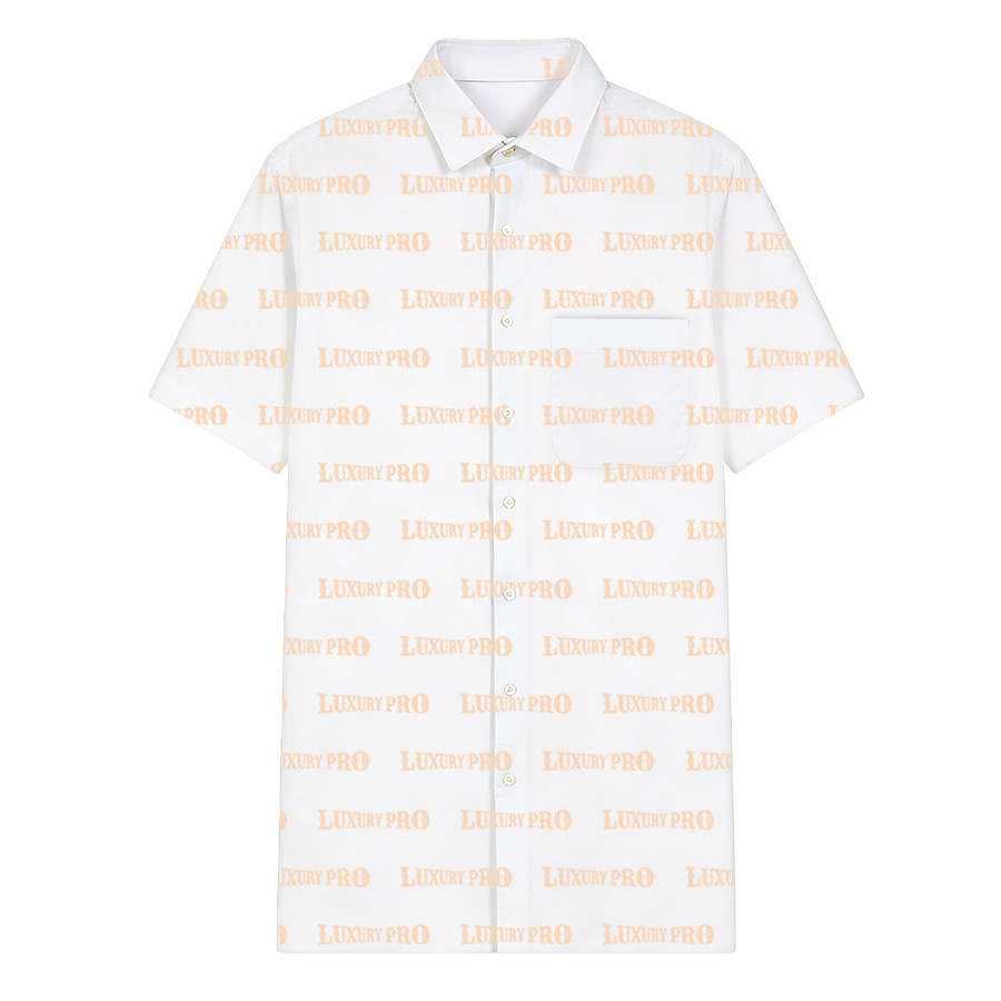 Regular Collar Shirt with Right Side Pocket