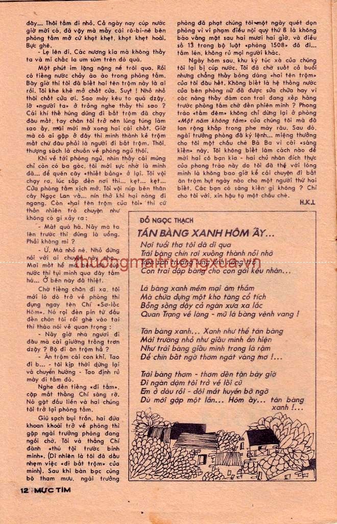 Truyện ngắn : Con chim sâu (1979) - Trang 12