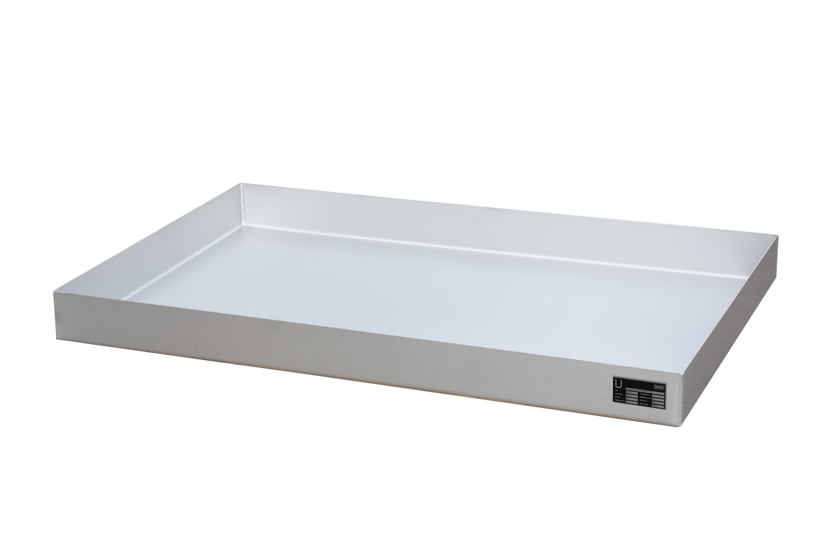 Opvangbak voor kleine verpakkingen voor pallet KGW-P 4 V4A, RVS 1.4571