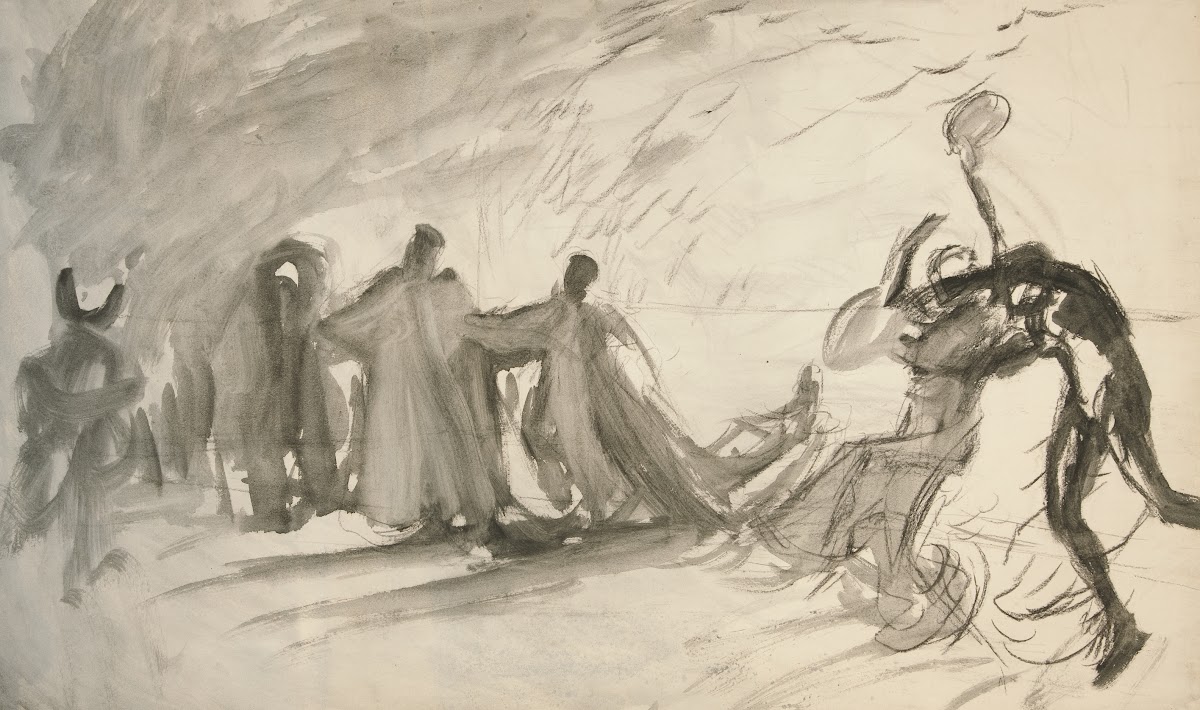Rough sketch for theDance 1998