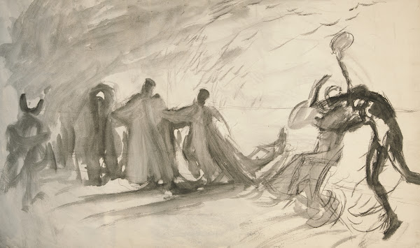 Rough sketch for theDance 1998