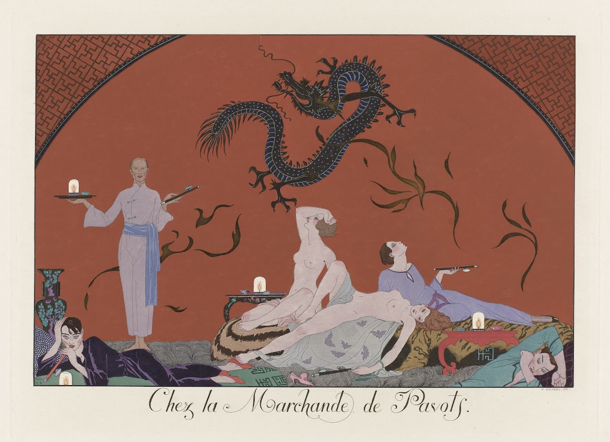 Chez la Marchande de Pavots 1924