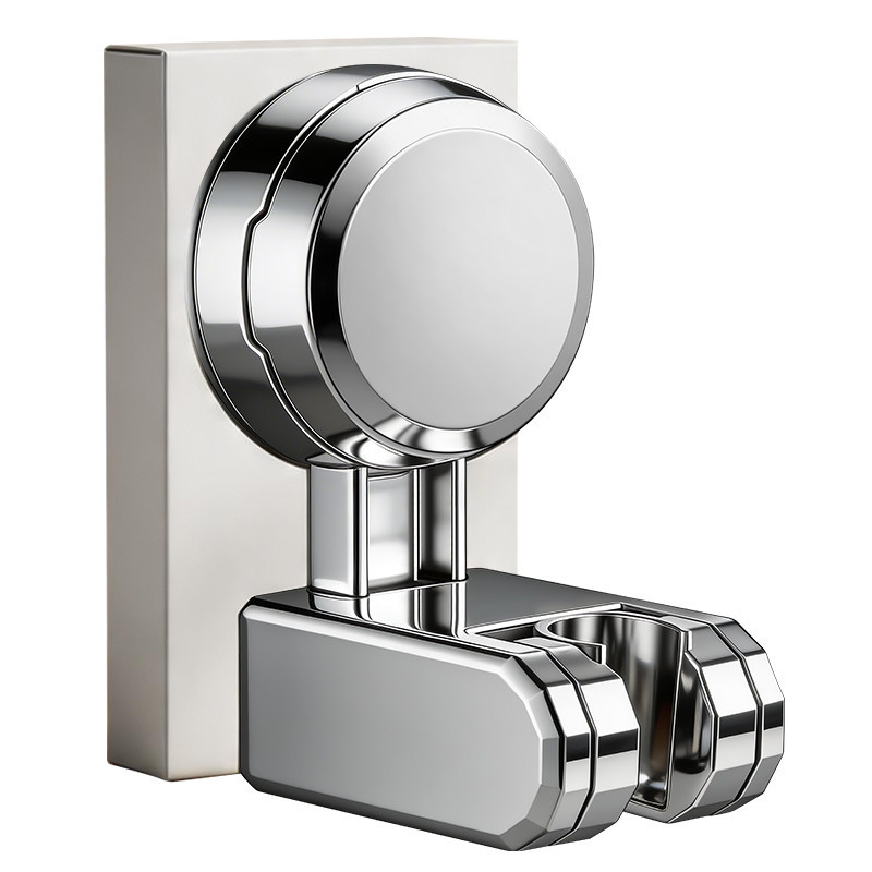 Shower head holder with strong suction cup, drill-free