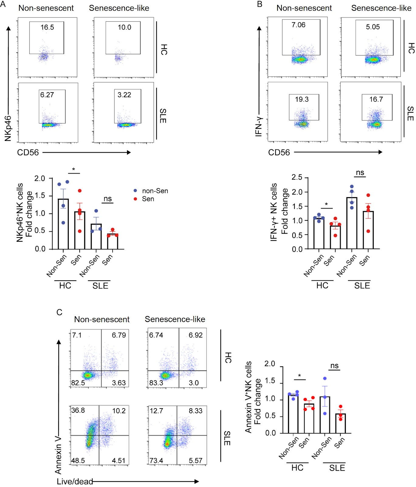 Increased neutrophil senescence is associated with impaired immunosuppressive activity in systemic lupus erythematosus