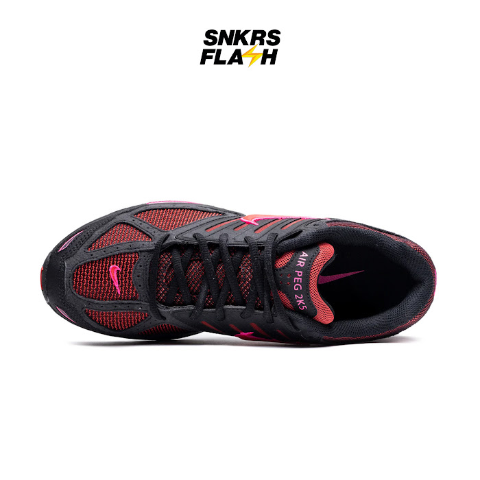 NIKE AIR PEGASUS 2K5 EDGE BLACK FIRE RED - Size 44