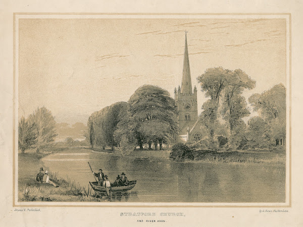 Stratford Church and river Avon