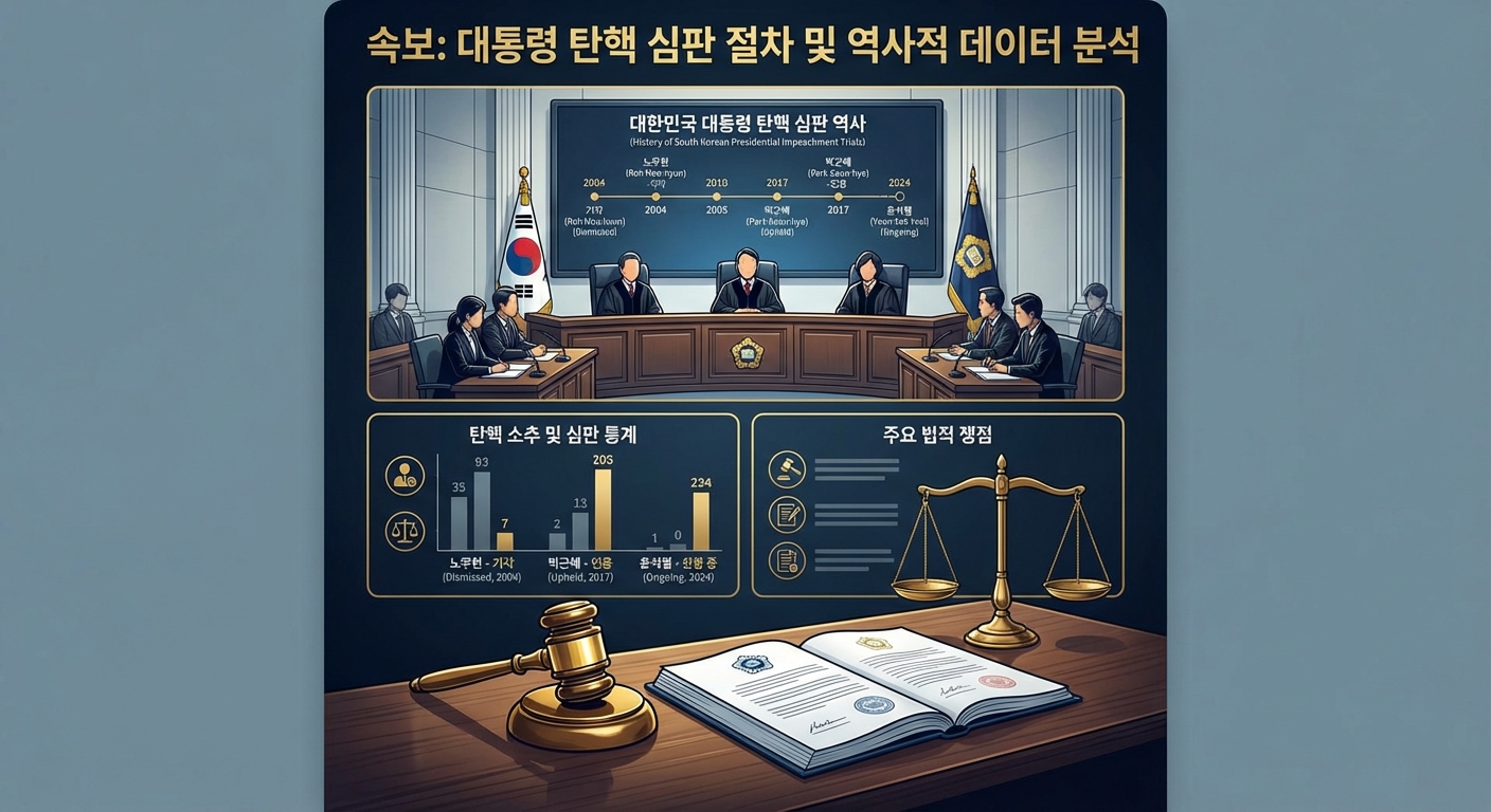 법정 재판 진행 모습