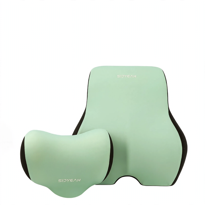 Car cushion and lumbar support with massage function