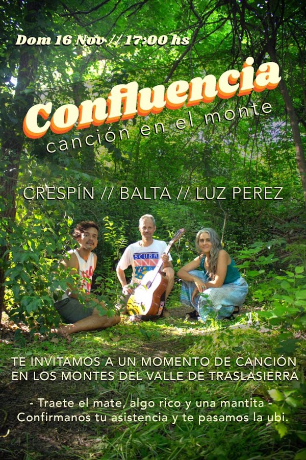 Confluencia canción en el monte