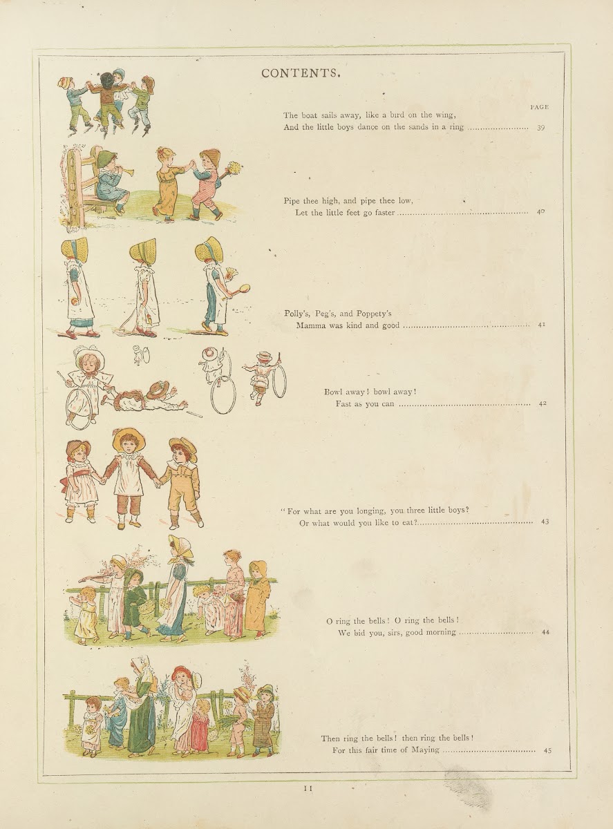 Under the window  pictures  rhymes for children Pl12 1878