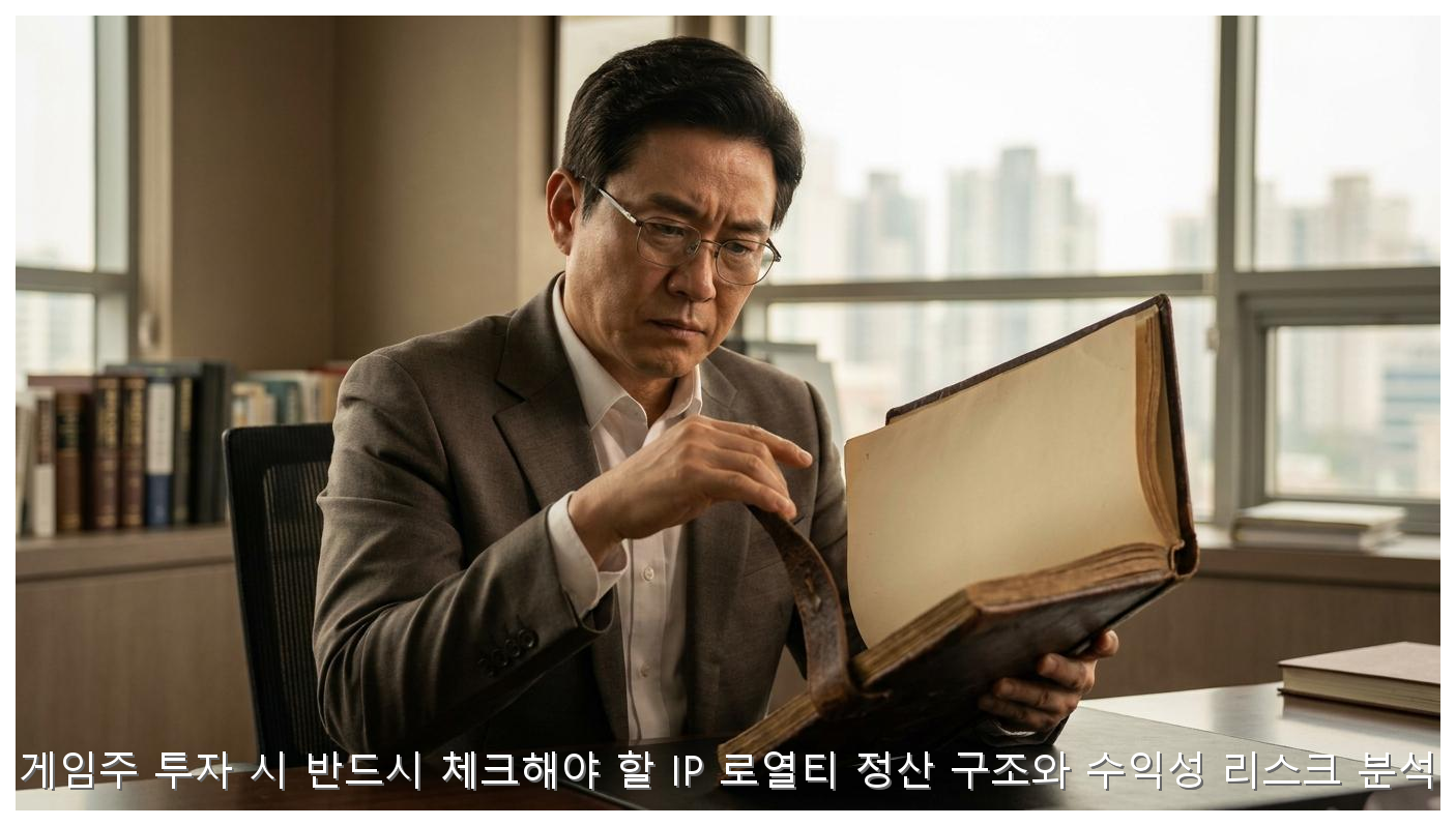 게임주 투자 시 반드시 체크해야 할 IP 로열티 정산 구조와 수익성 리스크 분석 핵심 안내 및 분석 인포그래픽 (2)