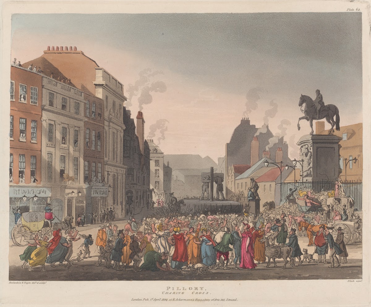 Pillory Charing Cross 1809