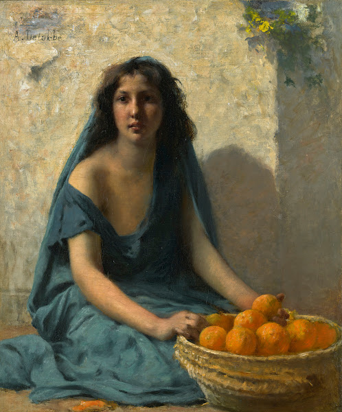 The orange seller
