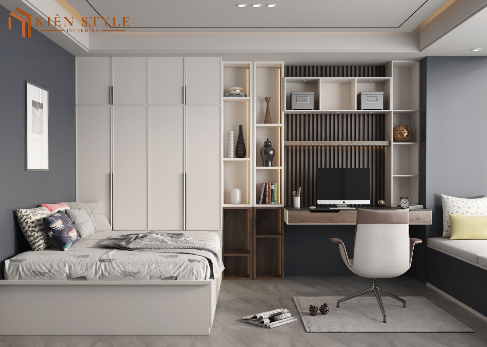 Mẫu phòng ngủ hiện đại mới nhất 2024