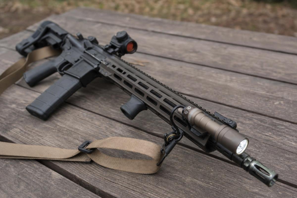 AR-15 cleaning kit maintenance for rifle accessories and mounting surfaces
