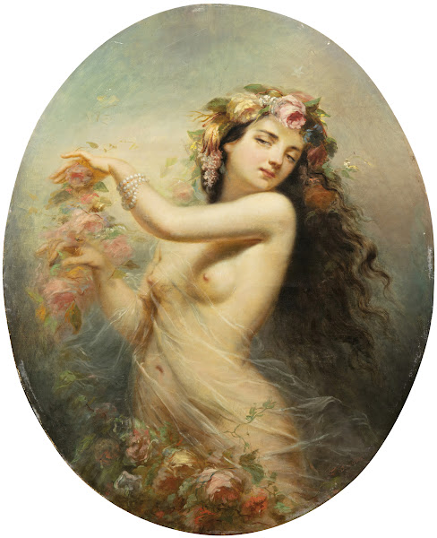Naked Maenad Dancing ca 1900