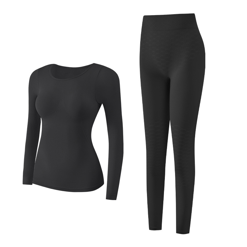 Damen Thermo-Unterwäsche-Set, nahtlos und formgebend