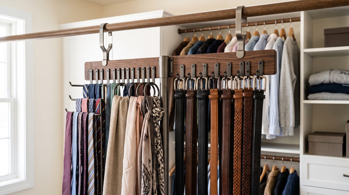 Best Belt and Tie Organizers for Closets (2026) - BEST OVERALL — IN CONTEXT