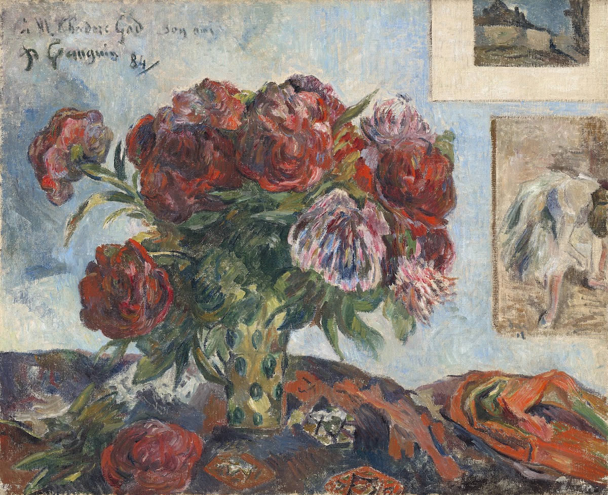 Still Life with Peonies 1884