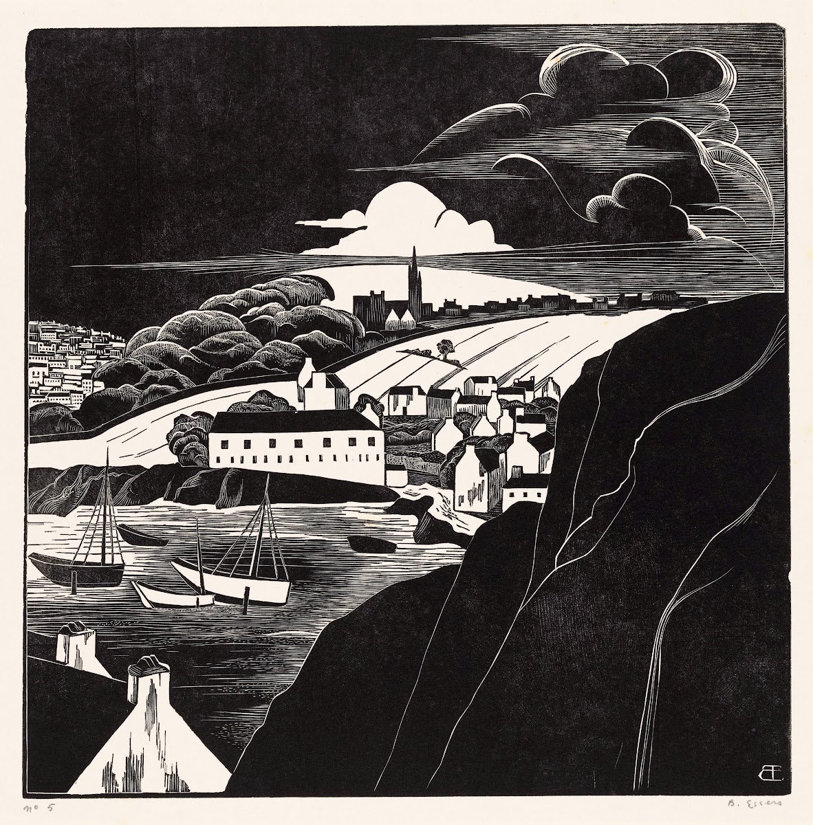 Haven bij eb 1927