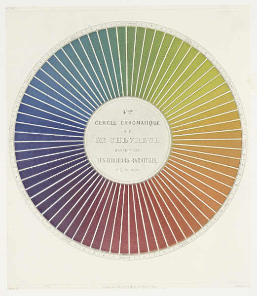 Des couleurs et de leurs applications aux arts industriels a laide des cercles c