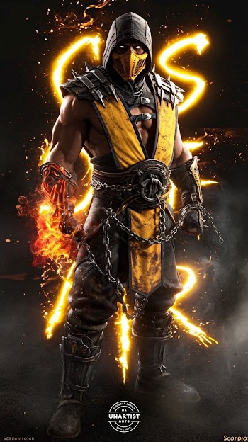 Mortal Kombat Scorpion Picture