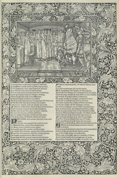 The works of Geoffrey Chaucer Pl21 1896