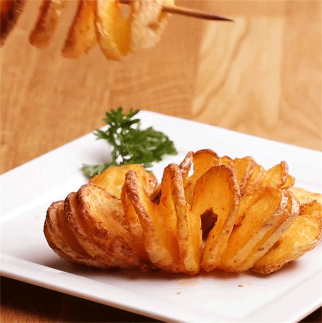 Khoai Tây Lốc Xoáy Nướng