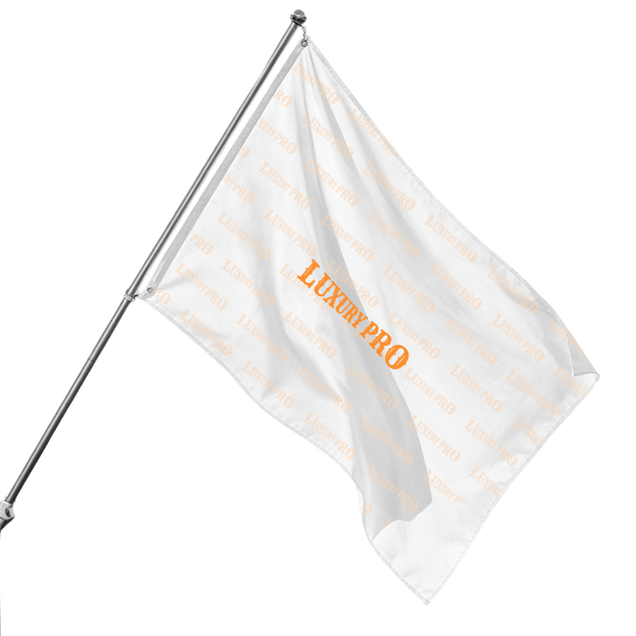 Double-Sided Printed Perforated National Flag