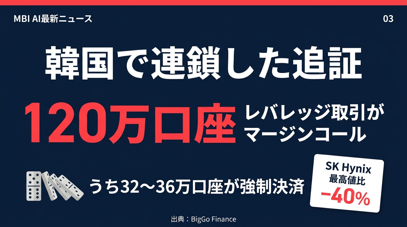韓国では追証が連鎖した