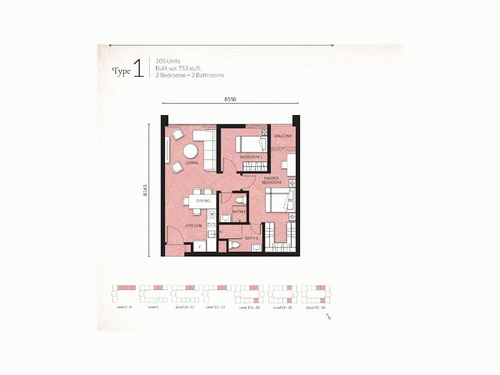 Est8 @ Seputeh floor plan