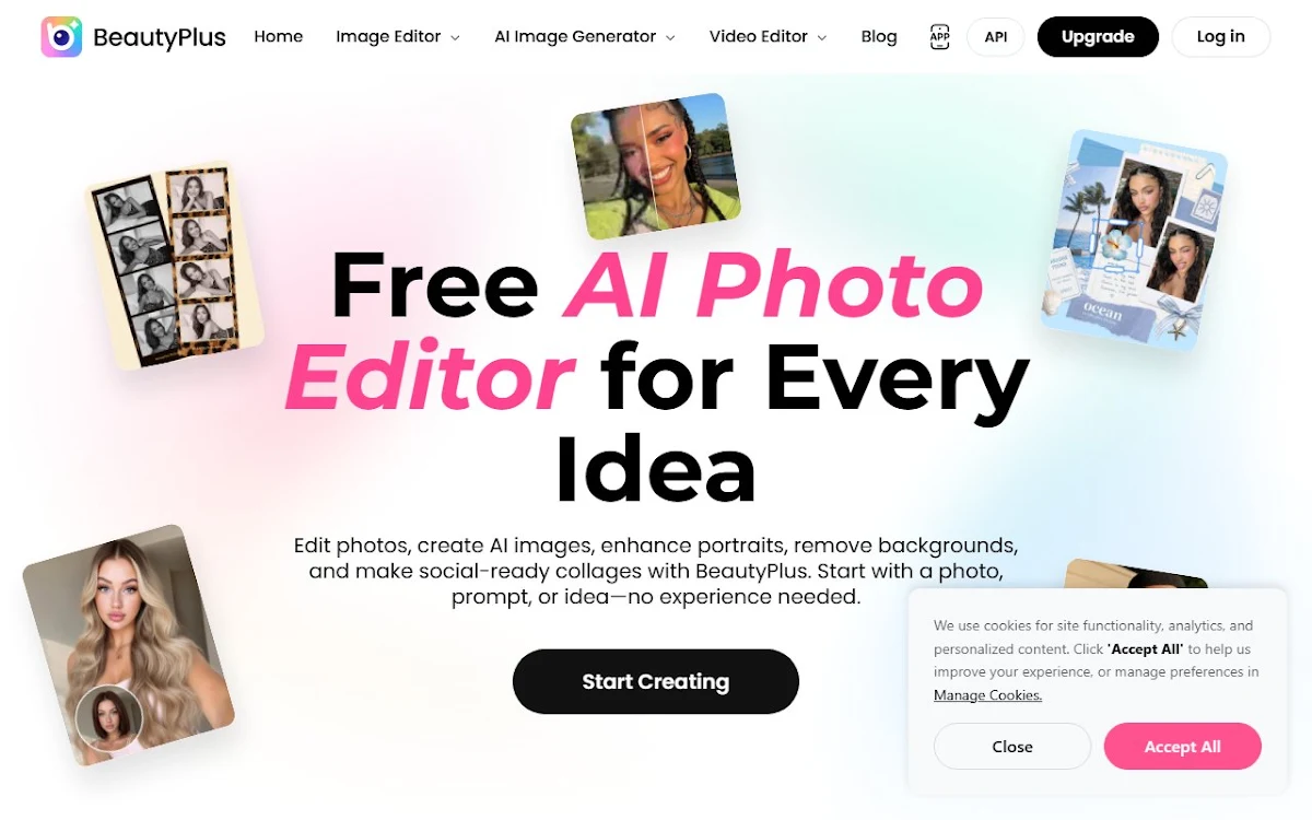Captura de BeautyPlus - AI Photo Editor