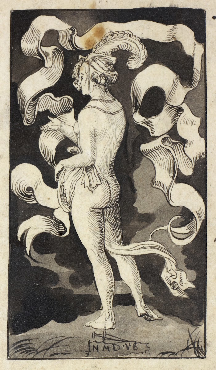 Female nude from behind 1512