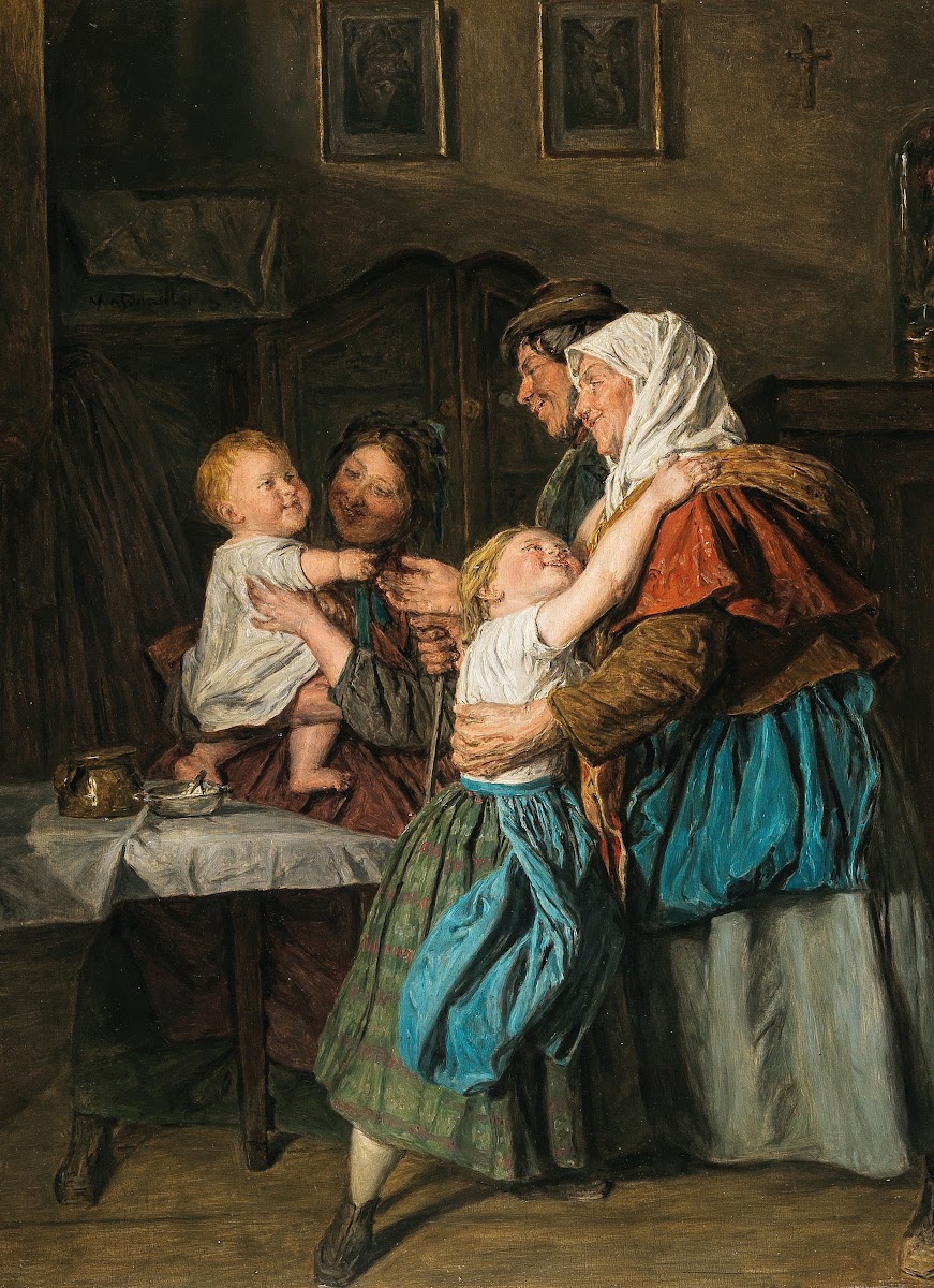 The Grandparents Visit 1863