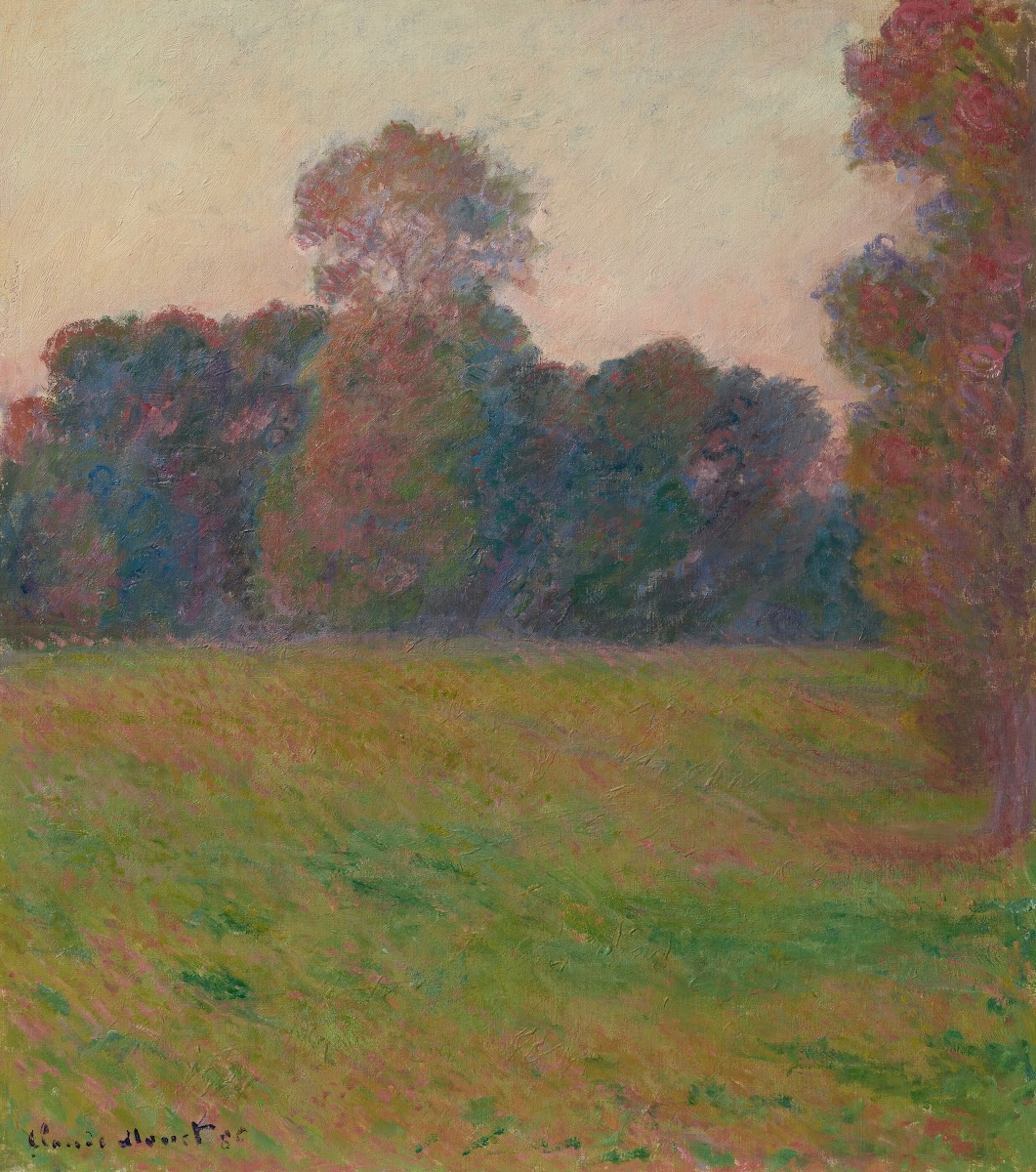 Prairie à Giverny 1886