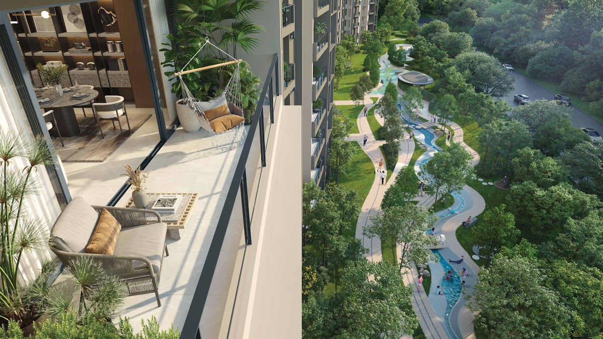 Ayanna Resort Residences @ Bukit Jalil — interior living dining