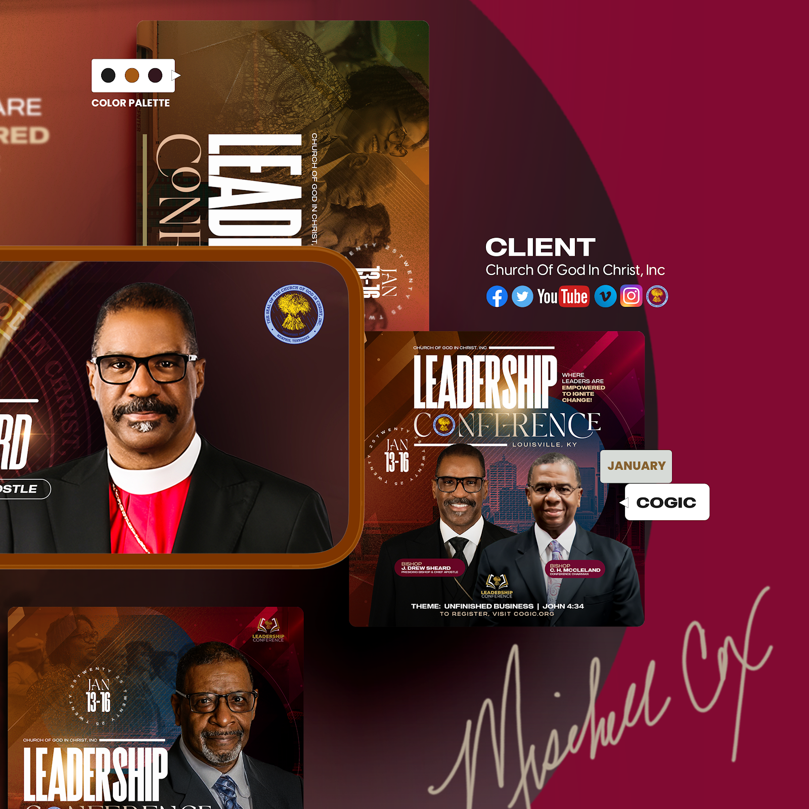COGIC Leadership Conference project design