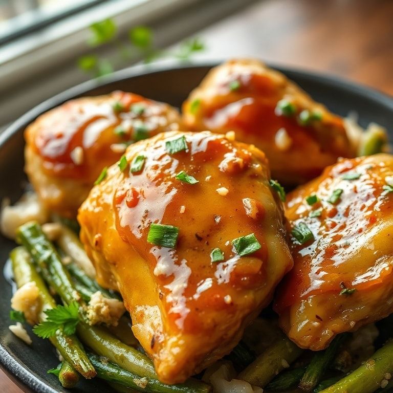 Soy Garlic Chicken Thighs Recipe – Quick & Easy Weeknight Dinner