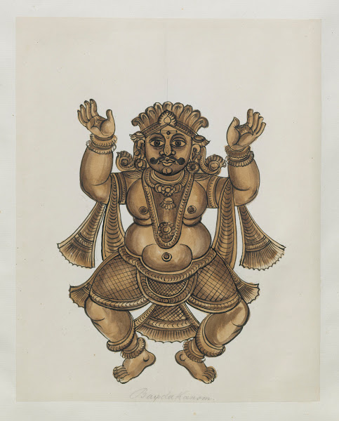 Paintings from the Chidambaram Shrine Pl027 1820 1830