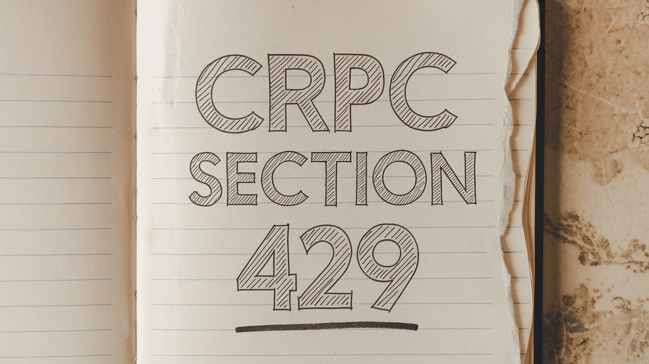 CrPC Section 429 – Trial of Mischief by Fire or Explosives