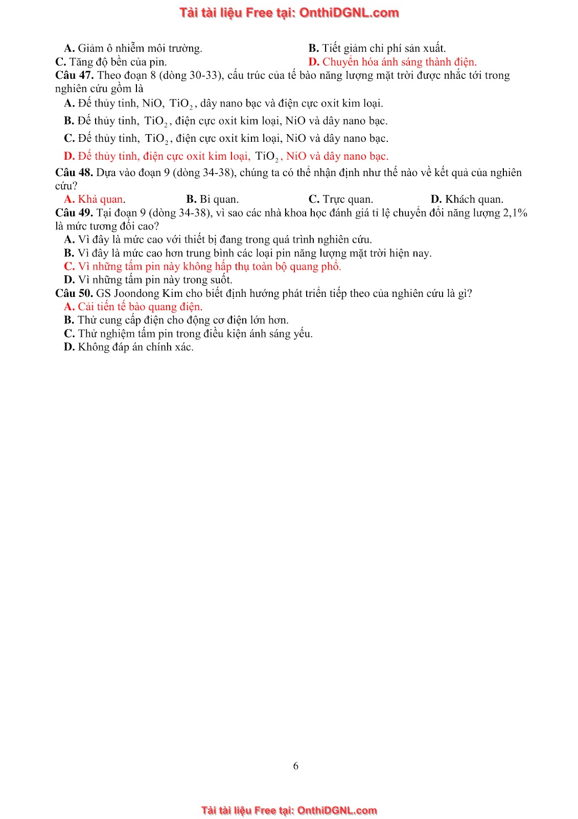 39 Đề ôn HSA - ĐỊnh tính