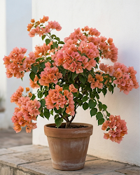 Imported Butterfly Orange Bougainvillea Plant