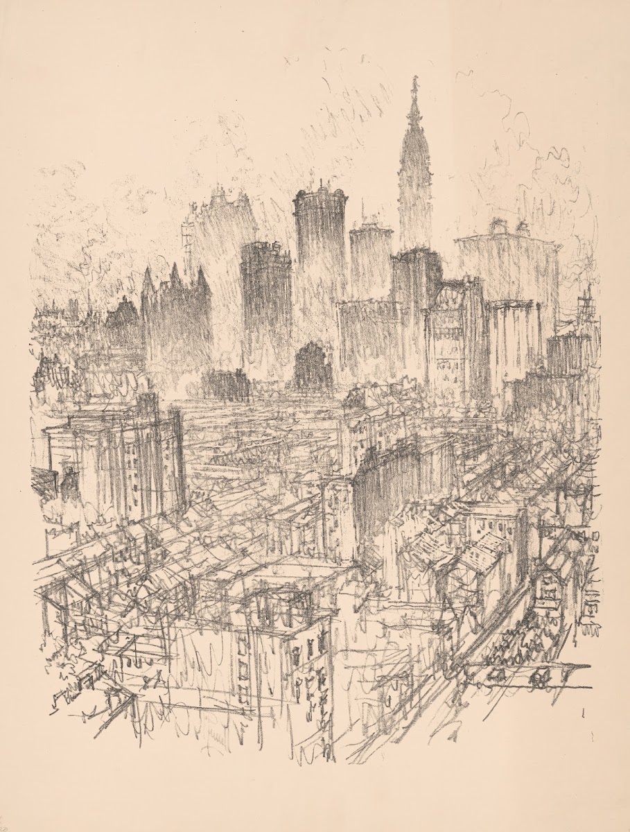 Skyscrapers from the Gladstone 1912