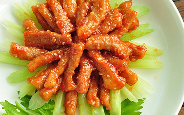 Thịt Thăn Sốt Chua Ngọt