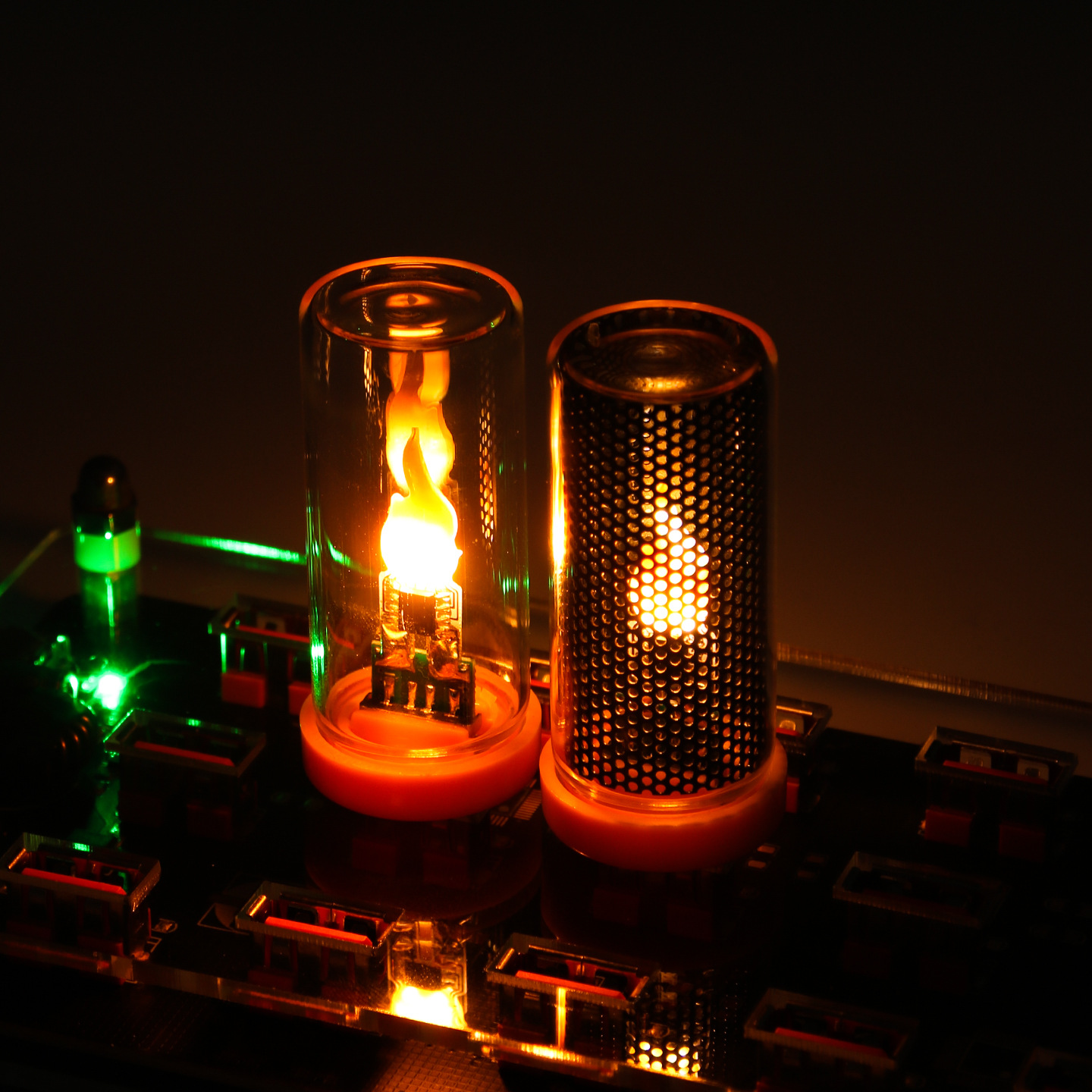 USB-LED-Flammenlicht für Fahrzeug und Wohnraum