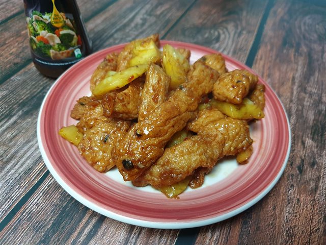 Chả Cá Kho Dứa