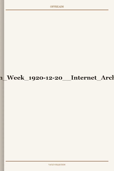 Aviation Week 1920-12-20 Internet Archive